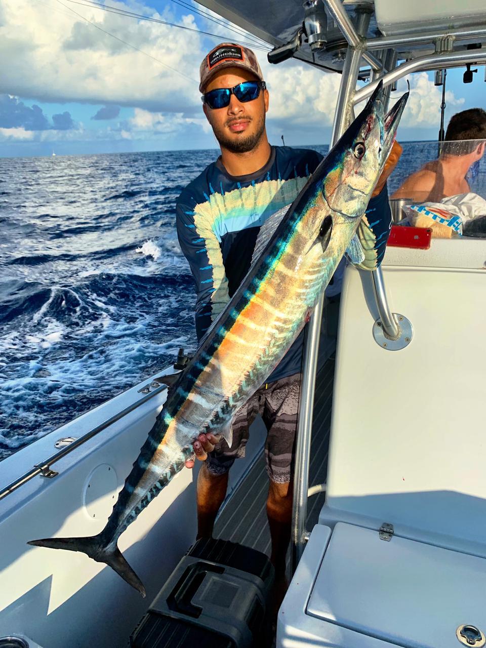 Catching a Wintering Wahoo in Belize Waters