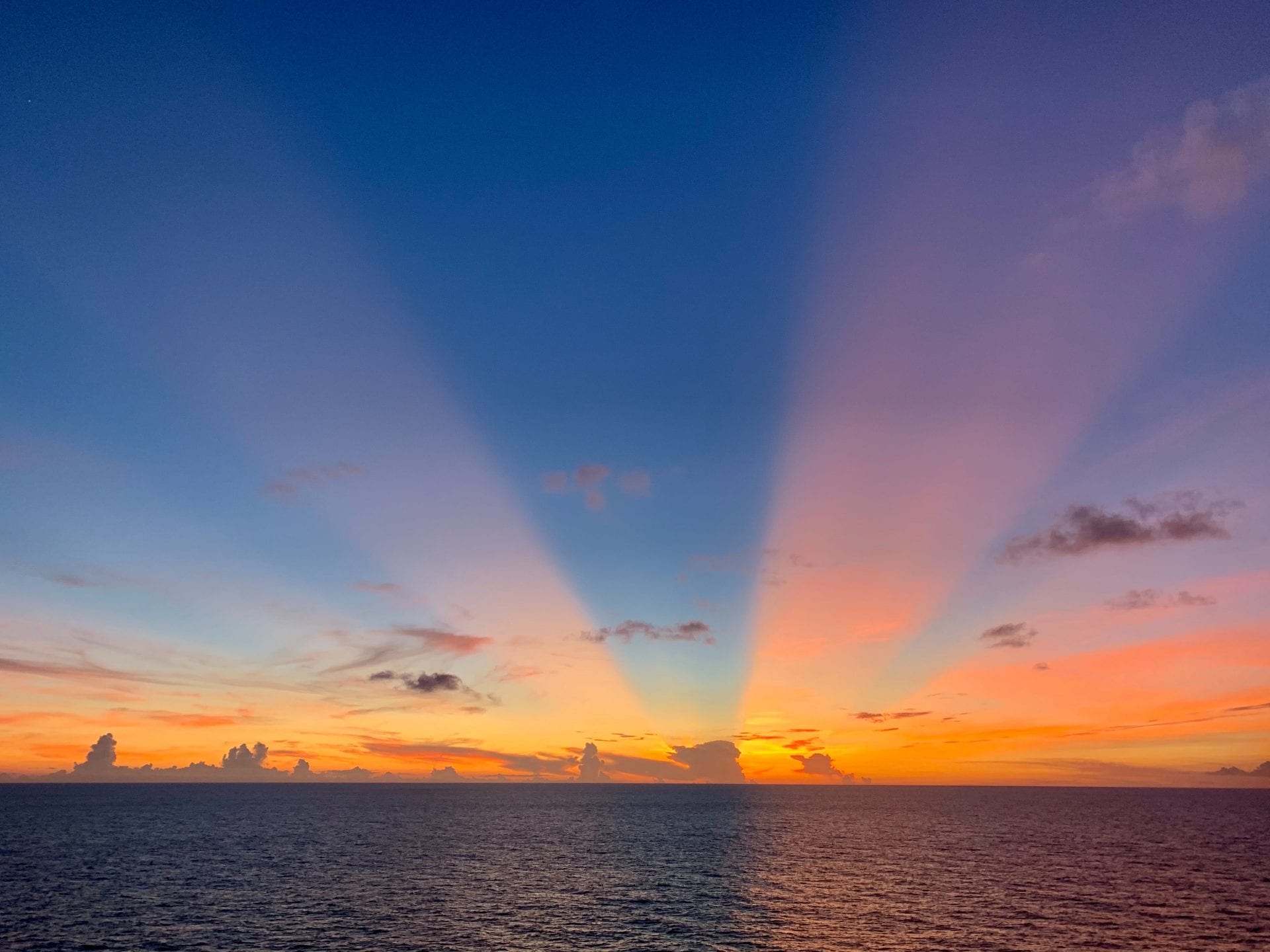 caribbean sunrise