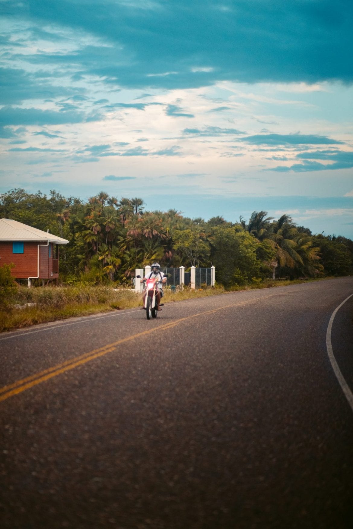 Driving to Placencia road trip