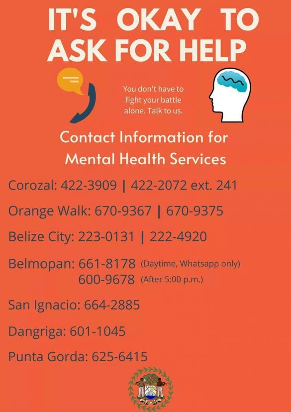 mental health covid19 coping belize