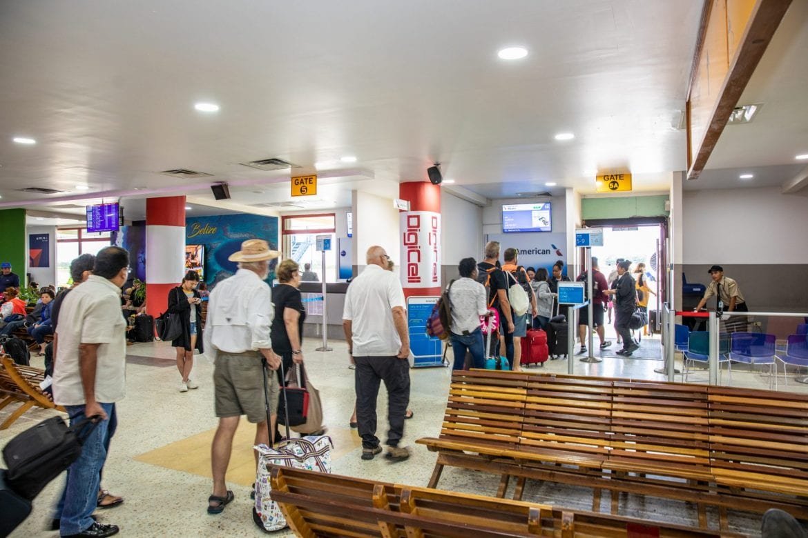 Philip Goldson international airport belize departures