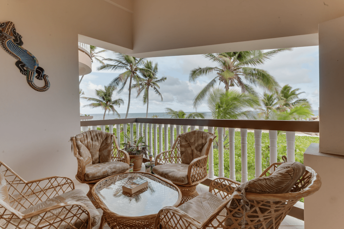 condo oceanfront belize Ambergris Caye sunrise grand caribe realty