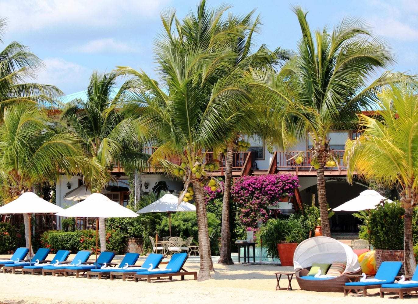 Toward-Dolphin-Pool-Chabil-Mar-Resort-Belize