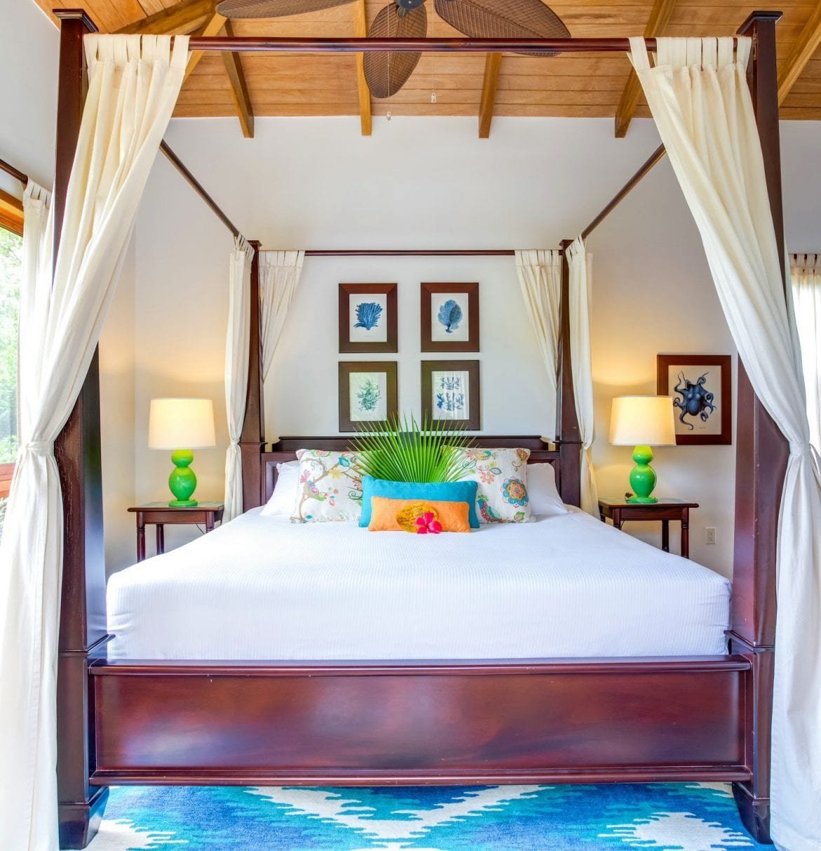 hamanasi bed suite stay belize earth day sustainable