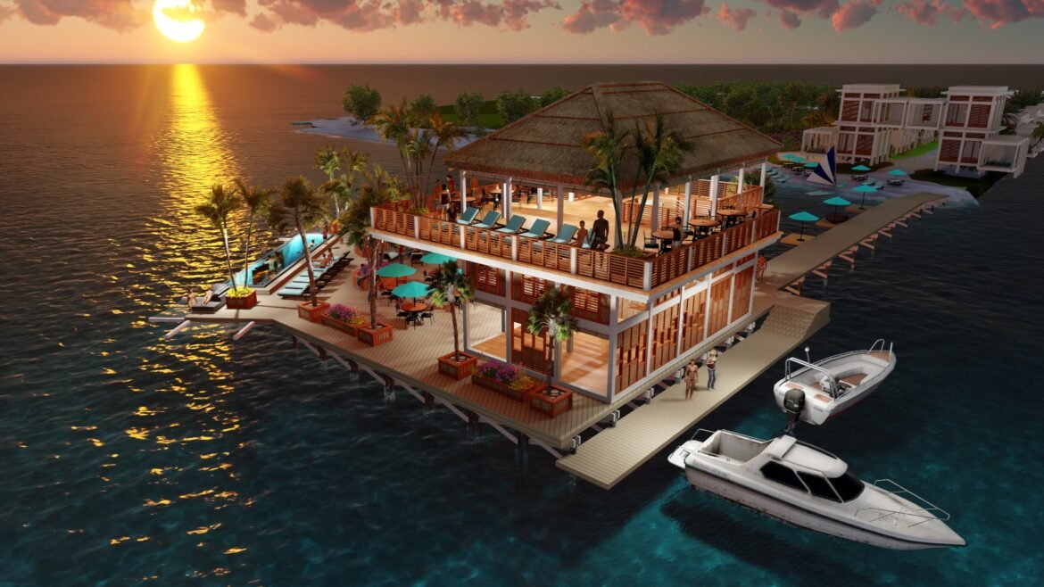 aruna-villas-resort-sunset-belize-ambergris