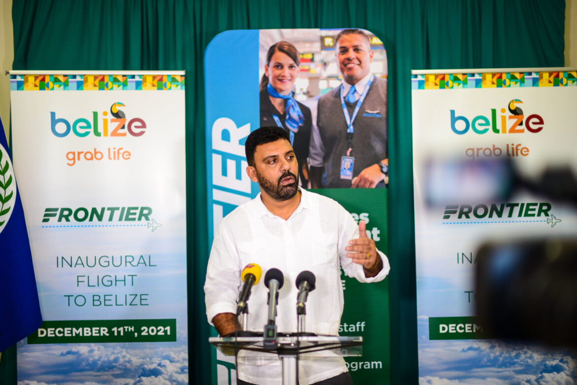 frontier-airlines-inaugural-flight-belize-anthony-mahler