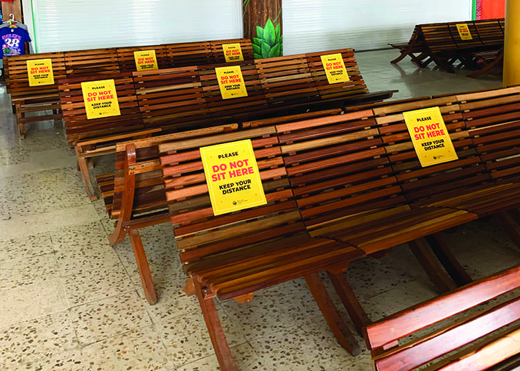 Airport-benches