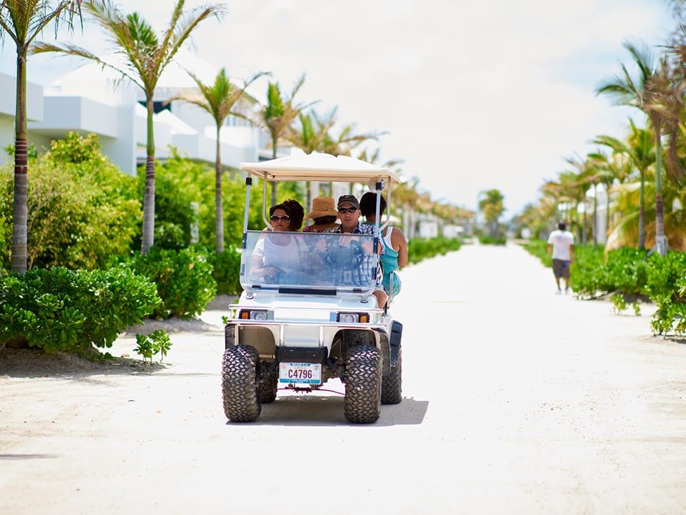 Golf-cart-Belize