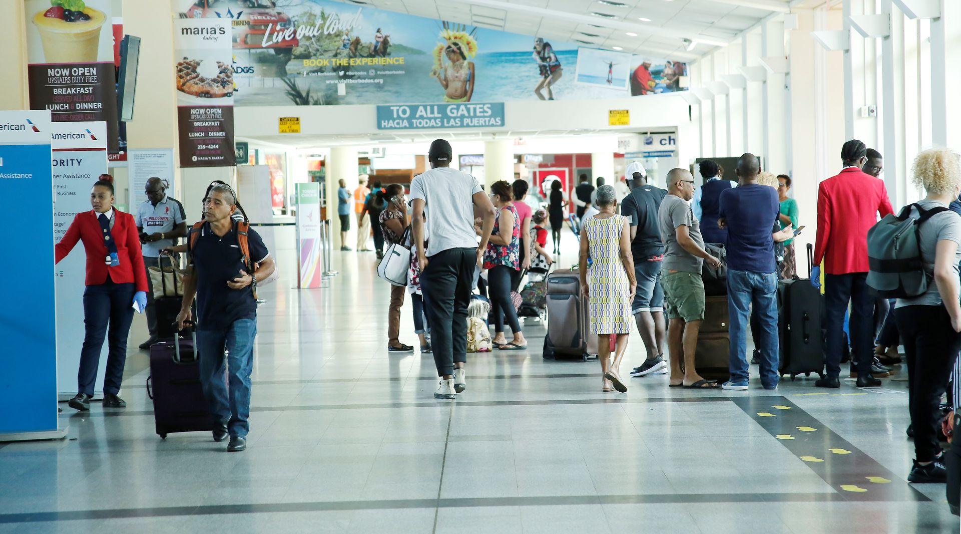 Piarco-International-Airport-Trinidad-passengers