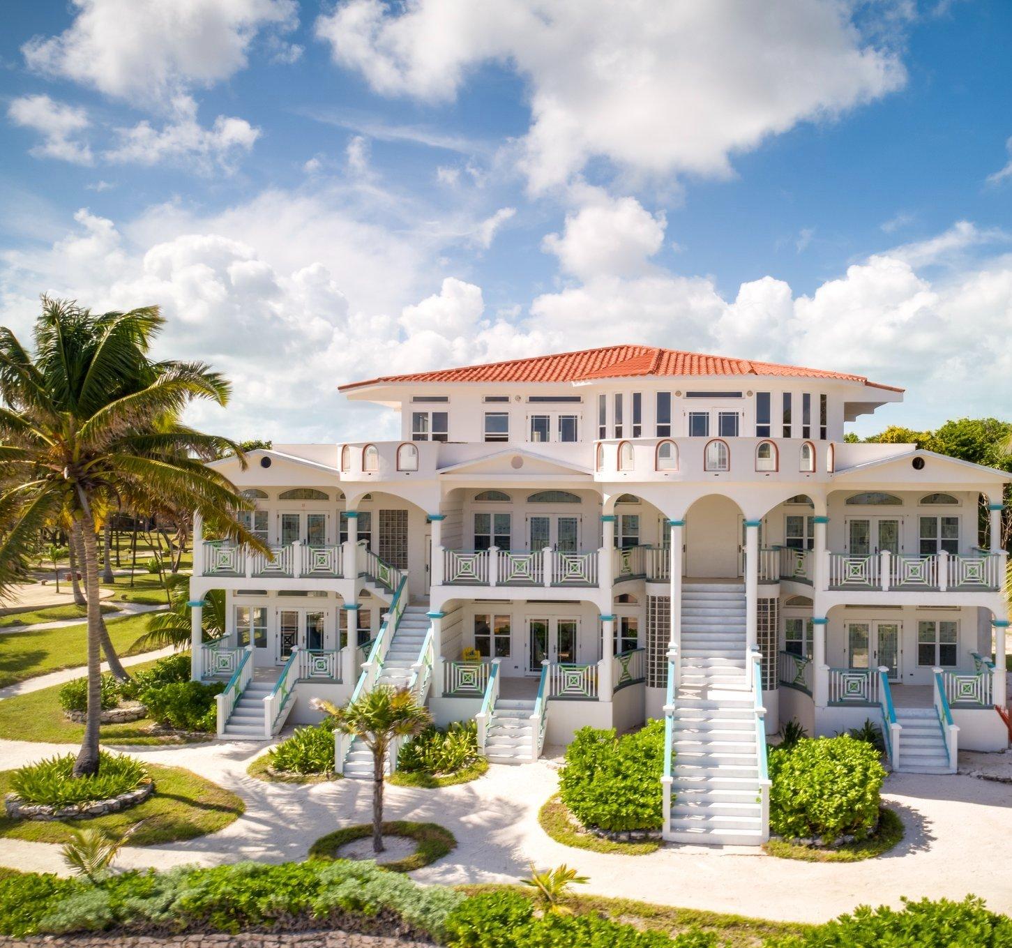 aerial-beachfront-building-margaritaville-belize-villa
