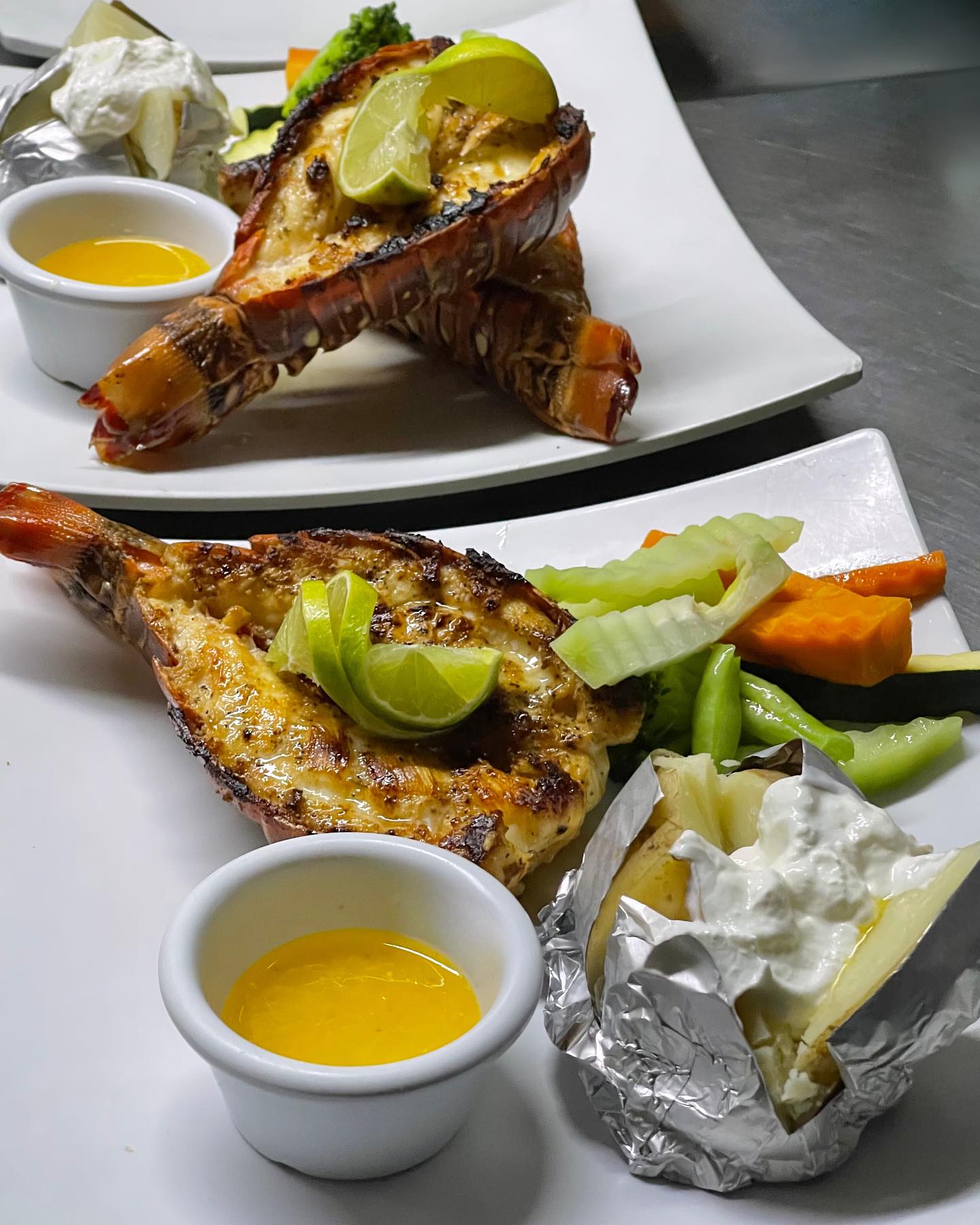 grilled-lobster-tails-lilys-treasure-chest