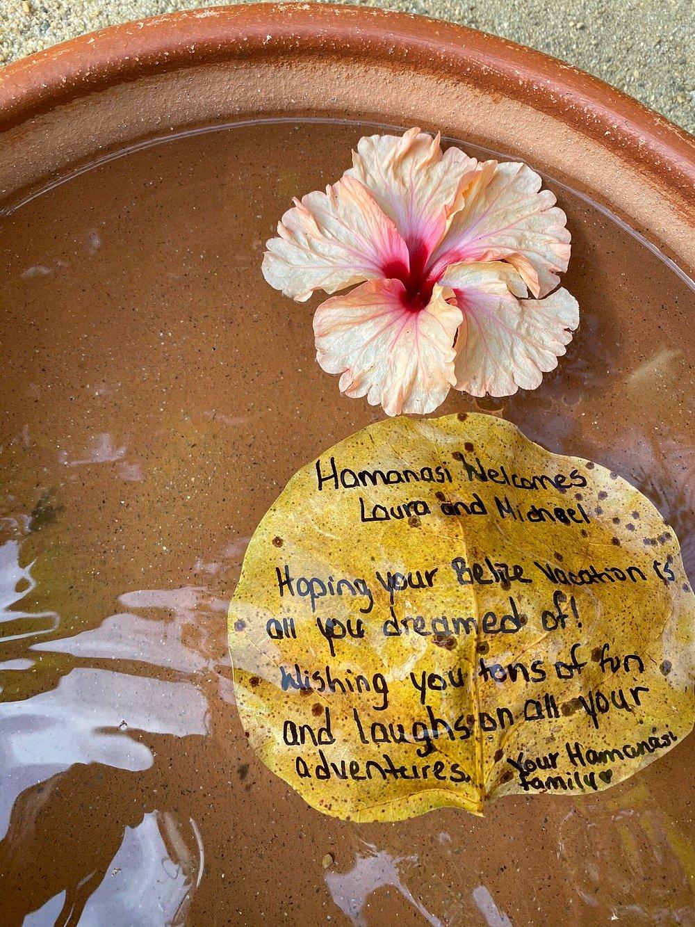 hamanasi-guest-welcome
