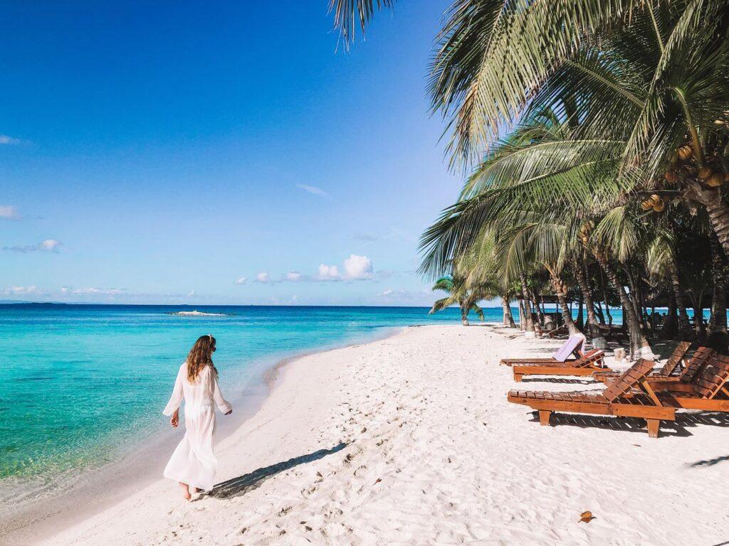 The dock in San Pedro at Sunbreeze. Photo by ROEming Belize Travel Agency