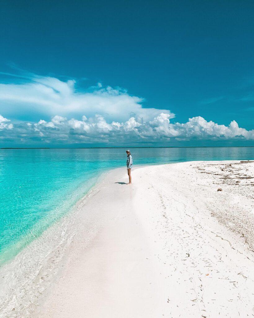 The Snake Cayes, offshore of Toledo in Southern Belize. Photo by Roeming Belize
