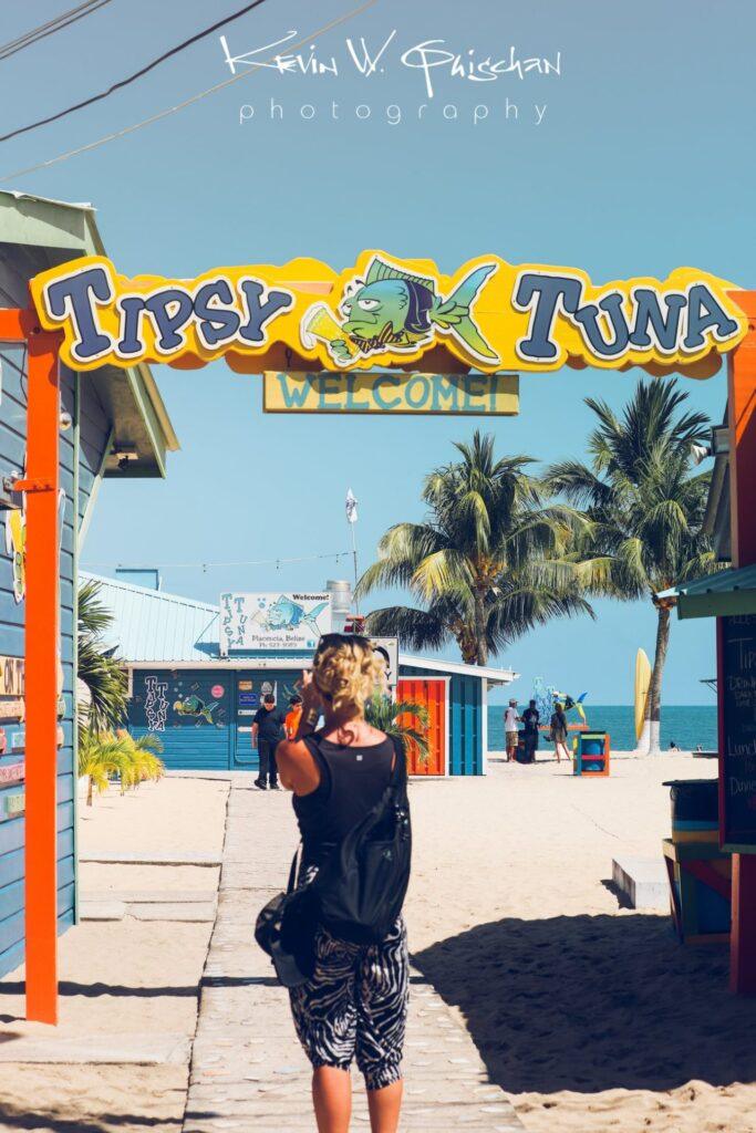 tipsy-tuna-sign-belize-placencia-kevin-quischan