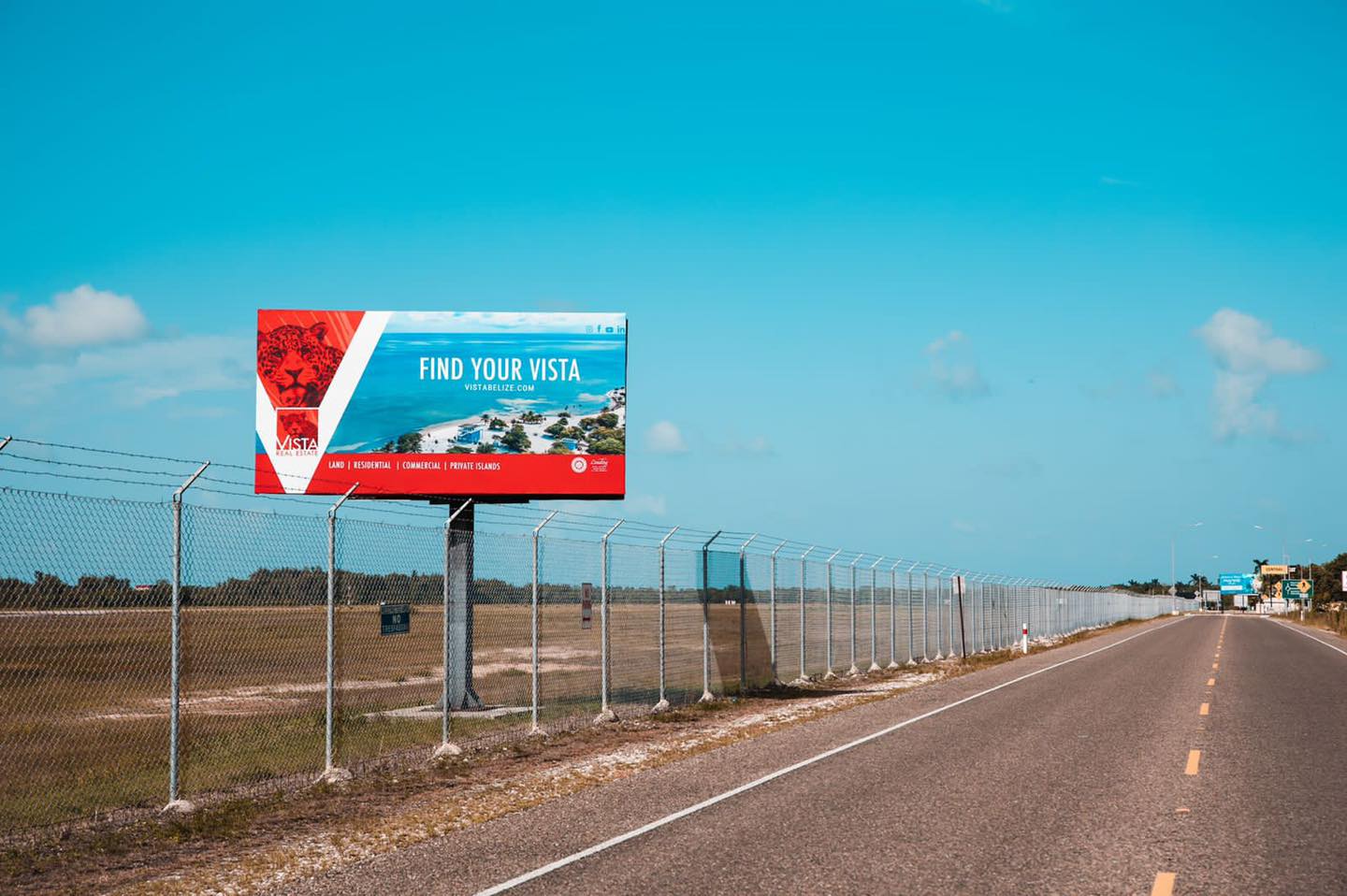 vista-sign-airport-belize-real-estate