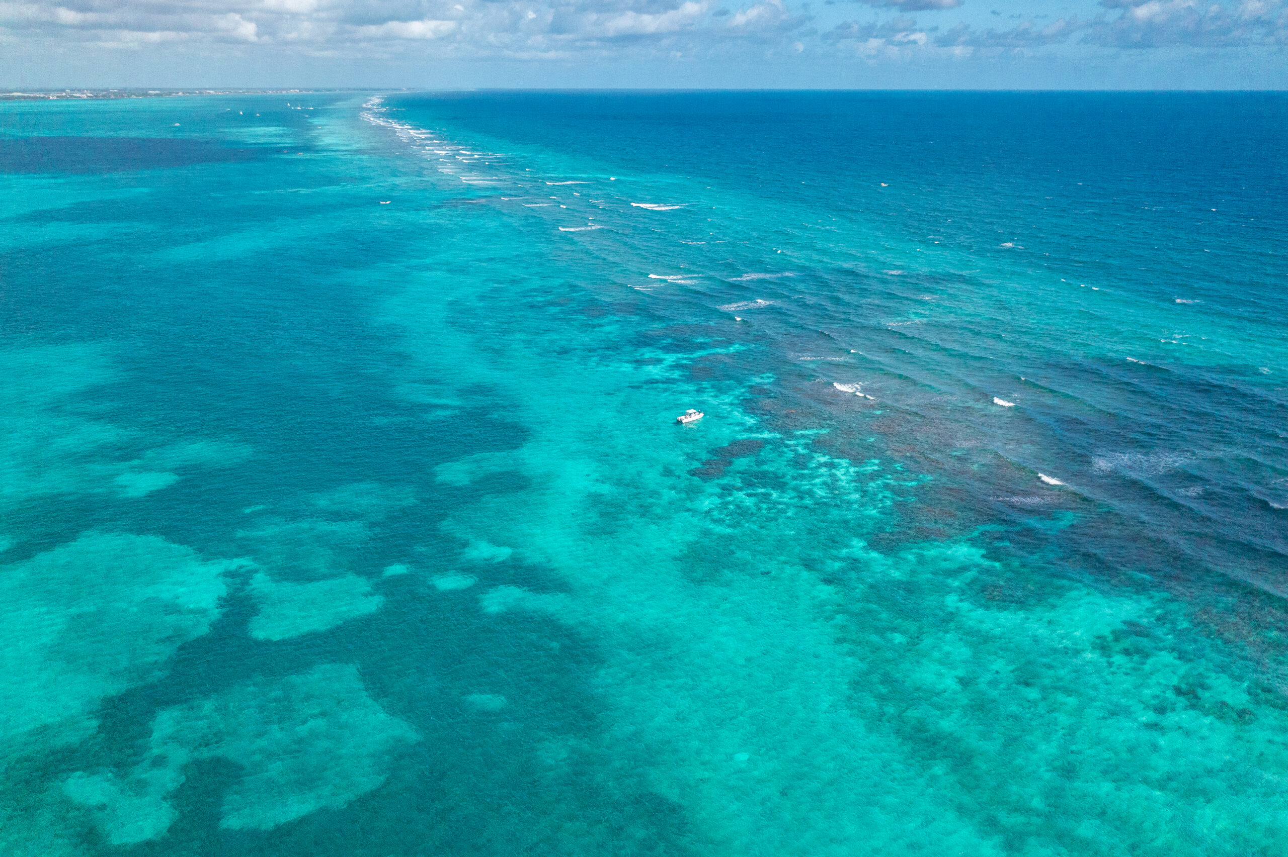 Aerial of the Reef